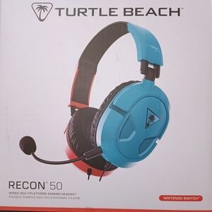 Turtle Beach Recon 50 Gaming Headset - Blue and Red